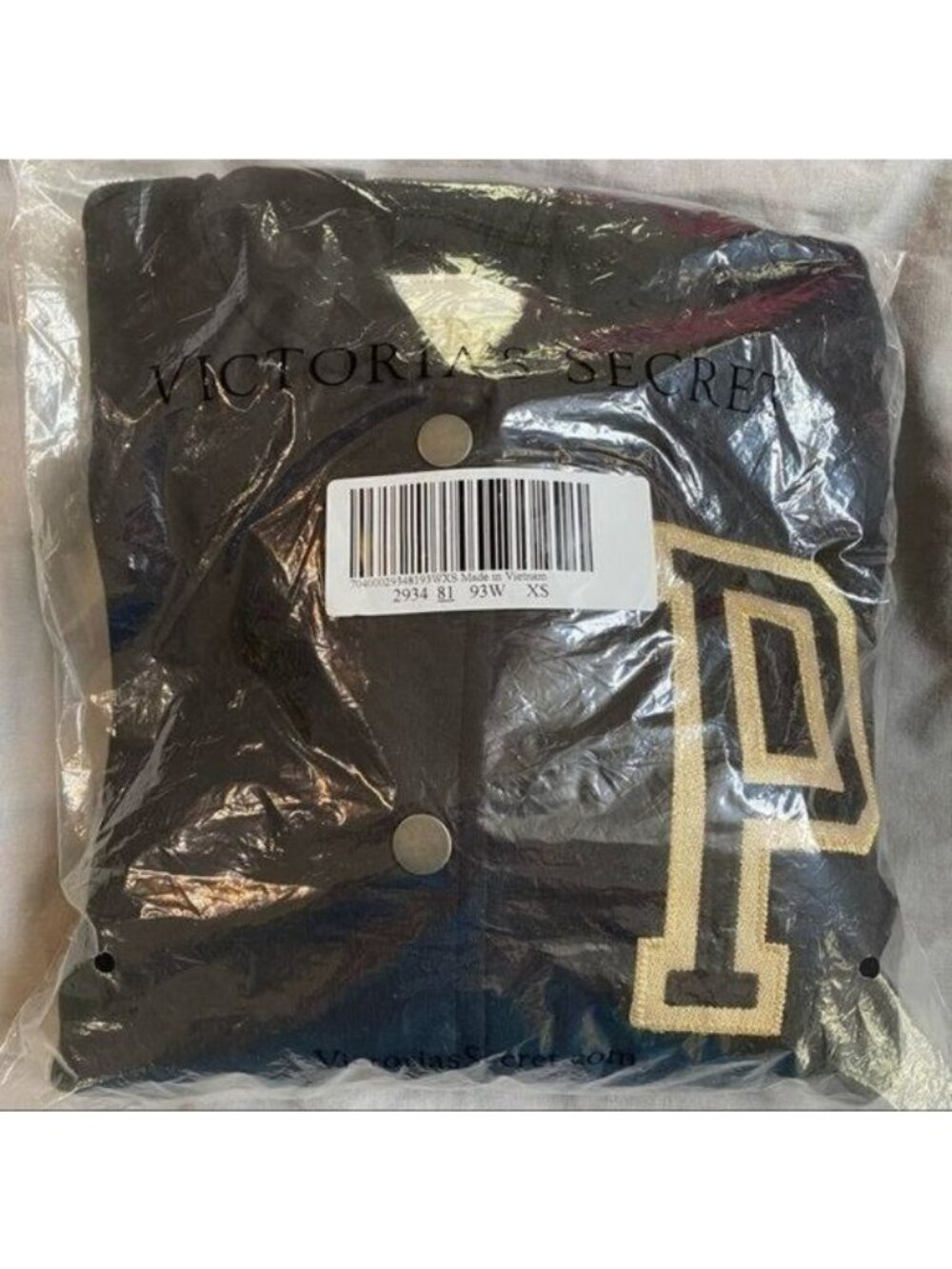 Victoria's Secret Sequin Sleeve Varsity Jacket - Picture 10 of 10